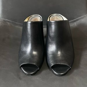 Michael Kors Peep Toe Mules